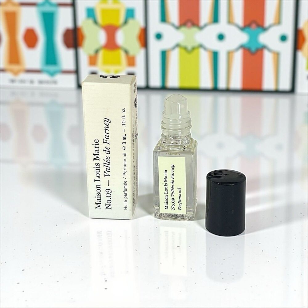 Maison Louis Marie No.09 Vallée de Farney Perfume Oil  0.1 fl oz 3 ml NIB